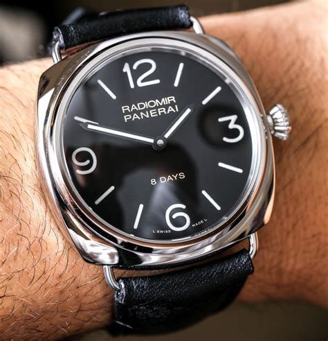 panerai radiomir 00610 on wrist|Panerai radiomir black seal.